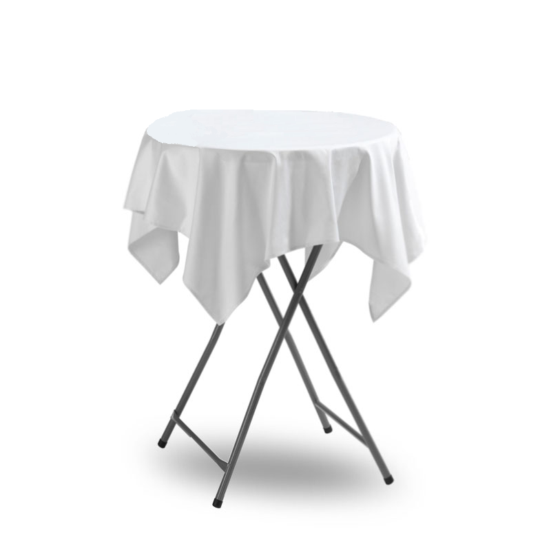 Vit duk - Ståbord 80 cm - Additional Image
